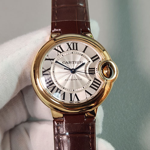 【AF工場】カルティエコピー バロンブルー ドゥ カルティエ 33mm オートマティック W6920097 付属品完品